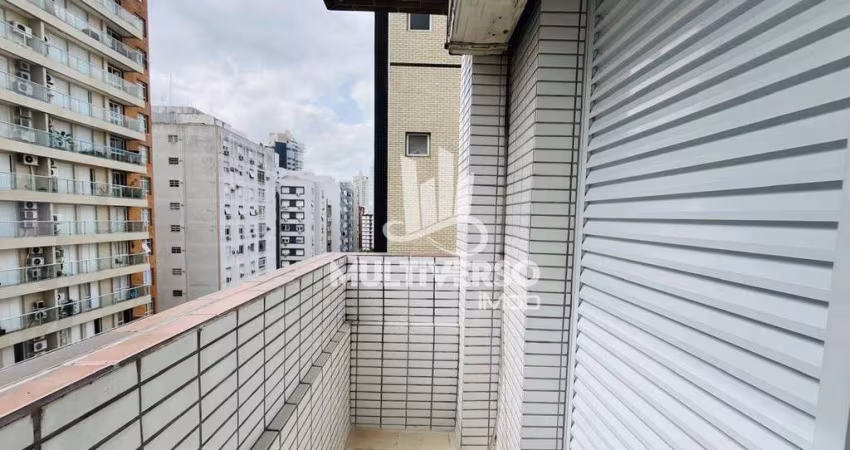 Apartamento 1 dormitório uma quadra da praia no Gonzaga em Santos