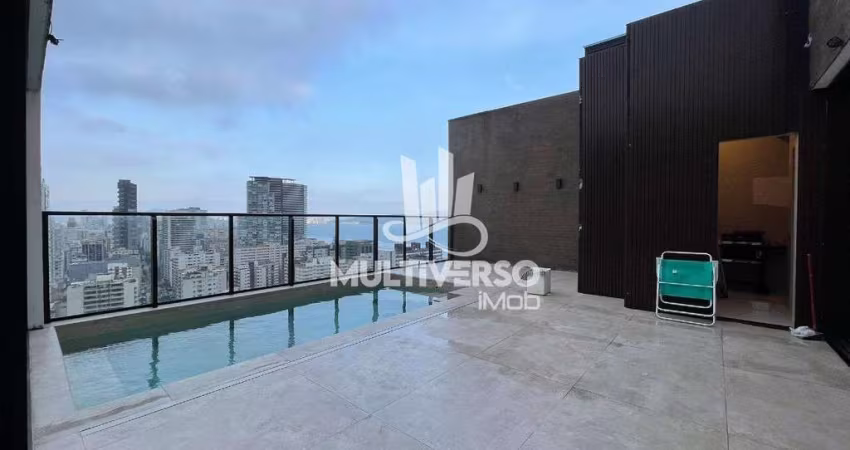 Cobertura à venda, 3 quartos no bairro José Menino em Santos