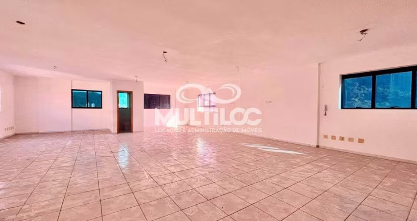 Sala Comercial para aluguel, no bairro Vila Mathias em Santos