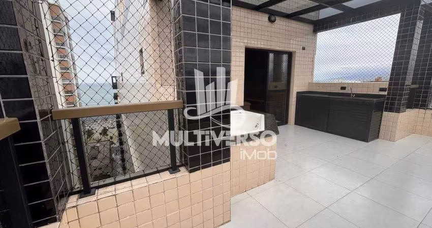 Cobertura à venda, 3 quartos no bairro Canto do Forte em Praia Grande