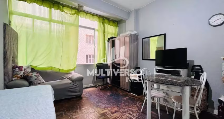 Apartamento à venda, 1 quarto no bairro pompeia em santos