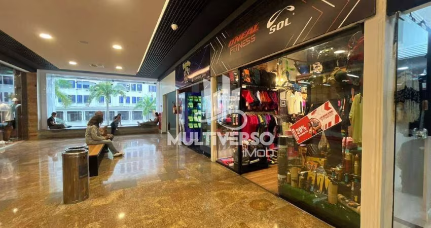Loja com Mezanino no Shopping Balneário – Excelente Ponto Comercial em Santos