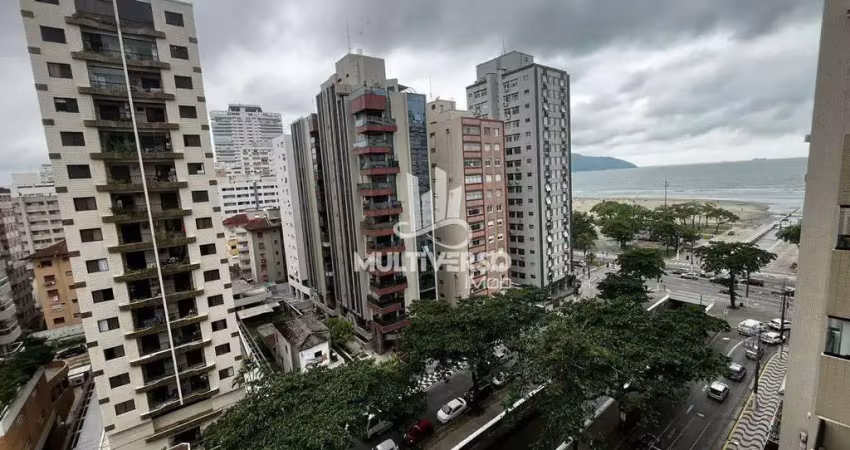 Destaque na Pompéia! 125m², Vista Mar, 3 Dorms e 2 Vagas Escrituradas