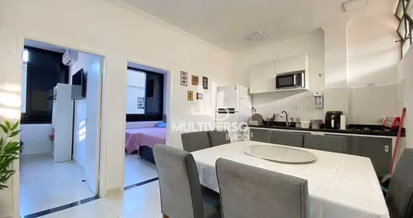 Apartamento à venda, 2 quartos no bairro gonzaga em santos