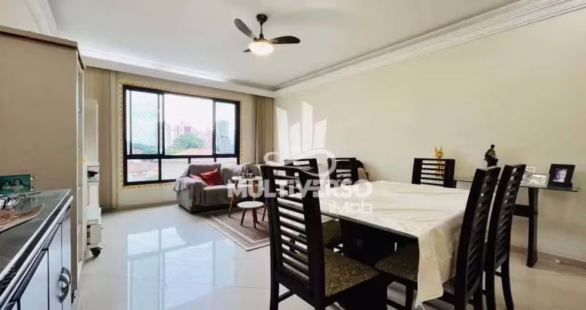 Excelente apartamento 2 dormitórios com dependência completa na ponta da praia em santos