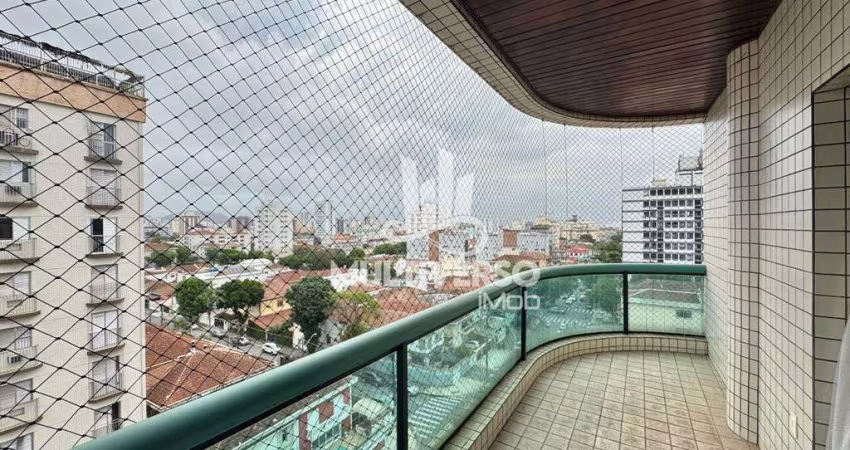 Apartamento à venda, 3 quartos no bairro Embaré em Santos