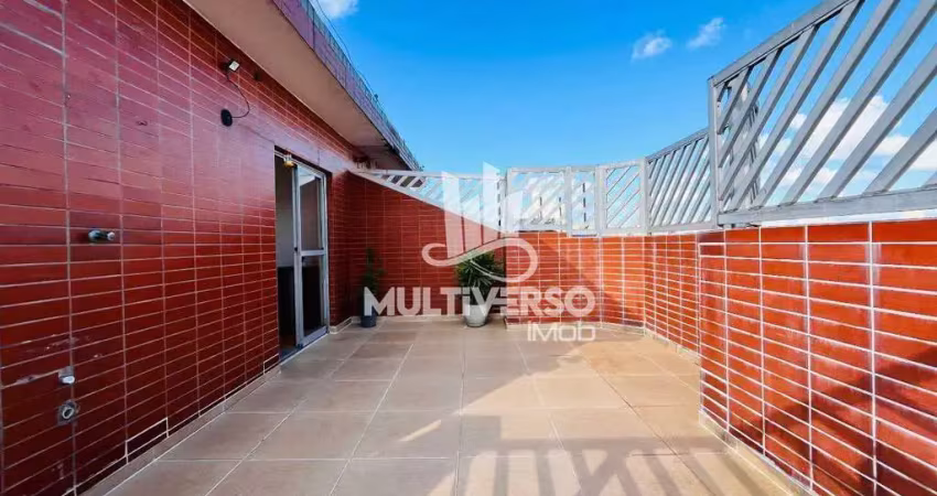 Cobertura duplex 3 dormitórios com terraço e churrasqueira na Vila Belmiro em Santos