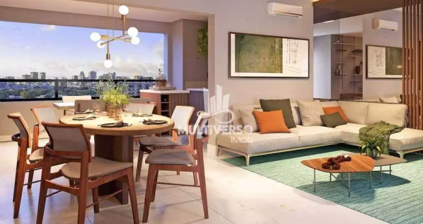 Apartamento à venda, 3 quartos no bairro embaré em santos