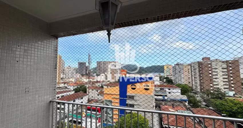 Apartamento para aluguel, 3 quartos no bairro ponta da praia em santos