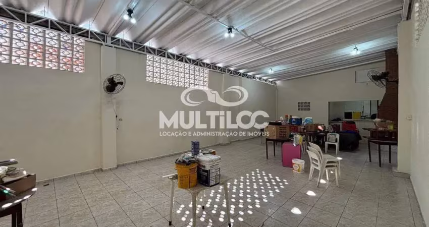 Casa para aluguel, 3 quartos no bairro vila mathias em santos