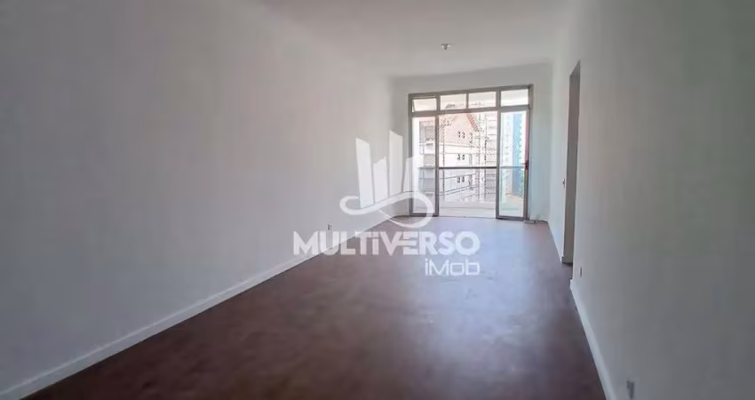 Apartamento 02 dormitórios com dependência de empregada completa no boqueirão em santos
