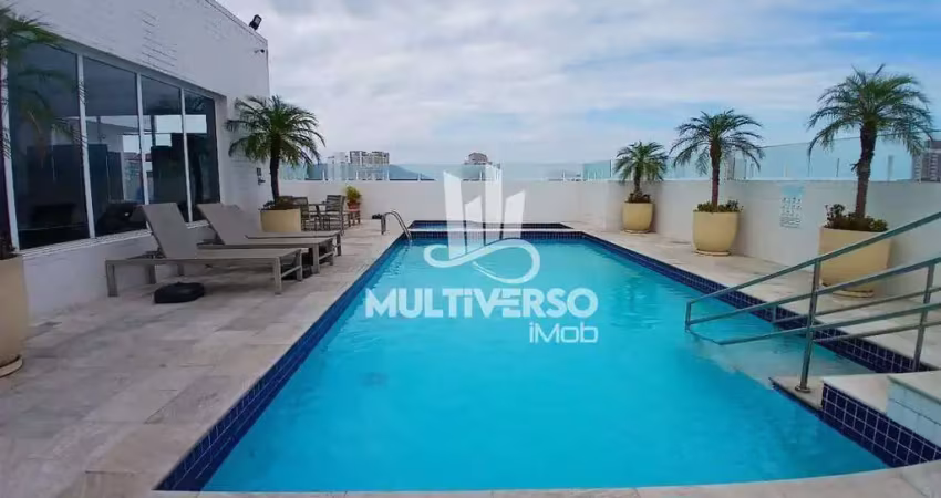 Apartamento 02 dormitórios sendo 01 suíte com vaga demarcada e lazer completo no boqueirão em santos - sp