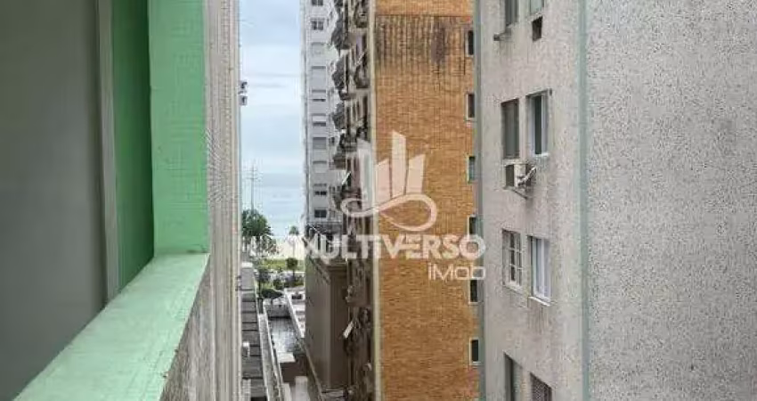 Excelente kitnet para reforma – 33?m² – quadra da praia, ponta da praia, santos - ótimo para temporada