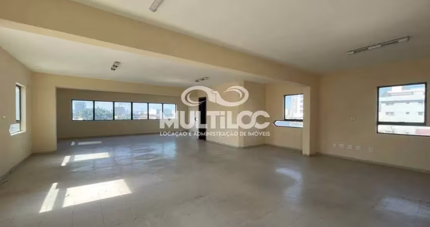 Sala comercial para aluguel, no bairro gonzaga em santos