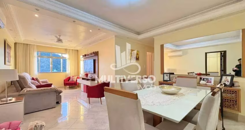 Apartamento amplo com 102 m² 2 dormitórios no marapé duas vagas