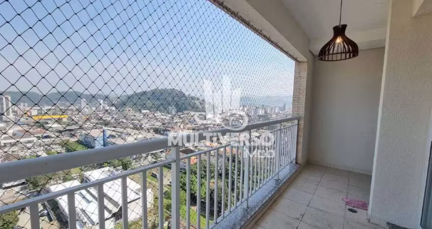 Apartamento para aluguel, 2 quartos no bairro vila mathias em santos