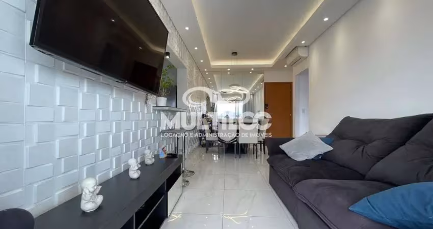 Apartamento para aluguel, 2 quartos no bairro boqueirão em santos