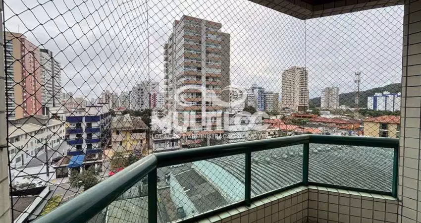 Apartamento para aluguel, 3 quartos no bairro canto do forte em praia grande