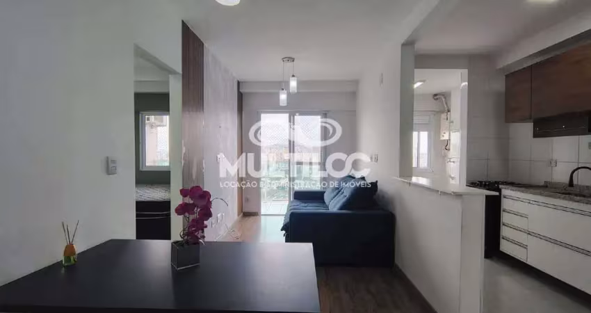 Apartamento 01 dormitórios, vila matias, 51m², sala ampla, cozinha americana, área de lazer completa , pacote aluguel r$3.500,00