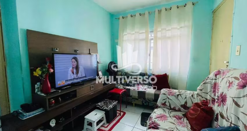 Apartamento com 1 dormitório, aparecida, bnh , próximo ao shopping praiamar , r$210.000,00
