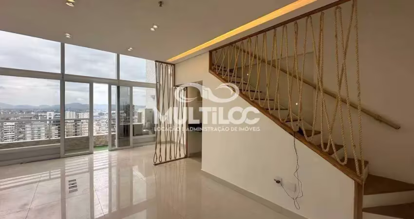 Sala comercial para aluguel, no bairro vila mathias em santos