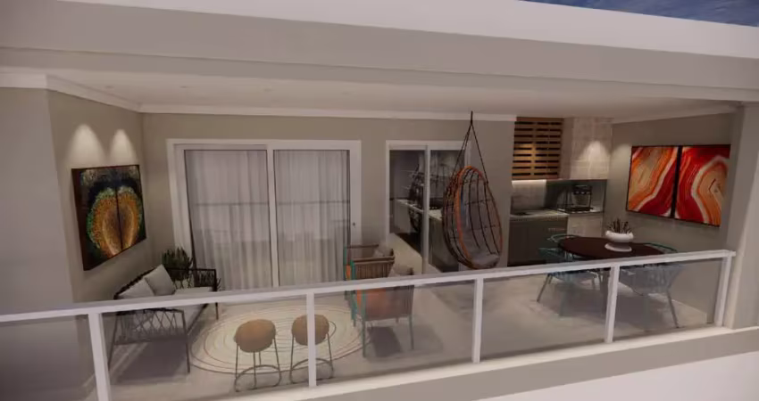 Apartamento à venda, 3 quartos no bairro ponta da praia em santos