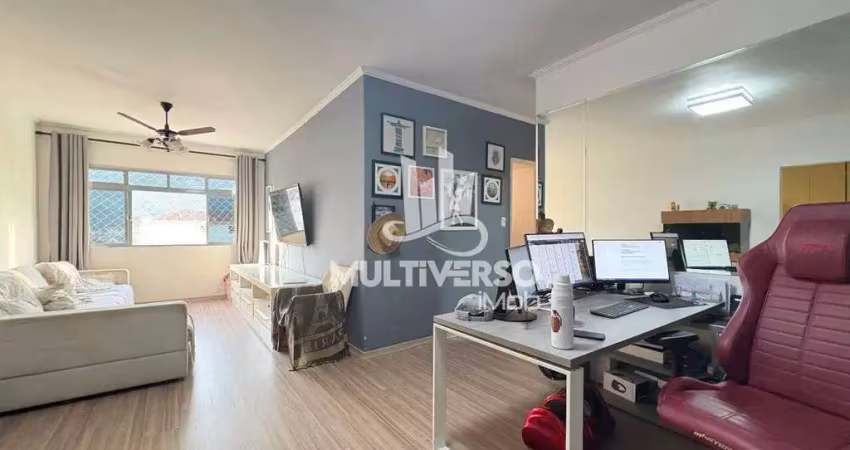 Apartamento amplo com 102 m² 2 dormitórios no marapé em santos