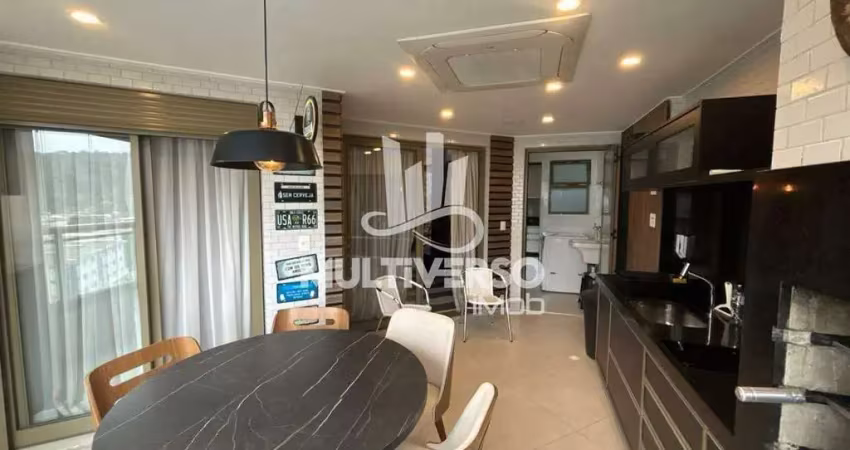 Apartamento à venda, 3 quartos no bairro canto do forte em praia grande