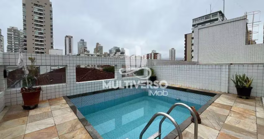 Cobertura à venda, 4 quartos no bairro pompeia em santos