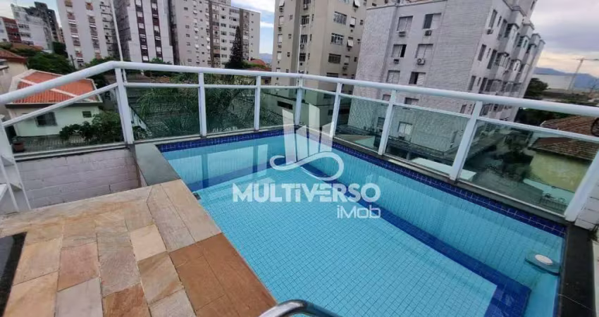 Sobrado à venda, 2 quartos no bairro embaré em santos