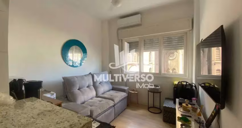 Apartamento em embaré, santos (zona orla) – 37 m² por r$ 400.000,00