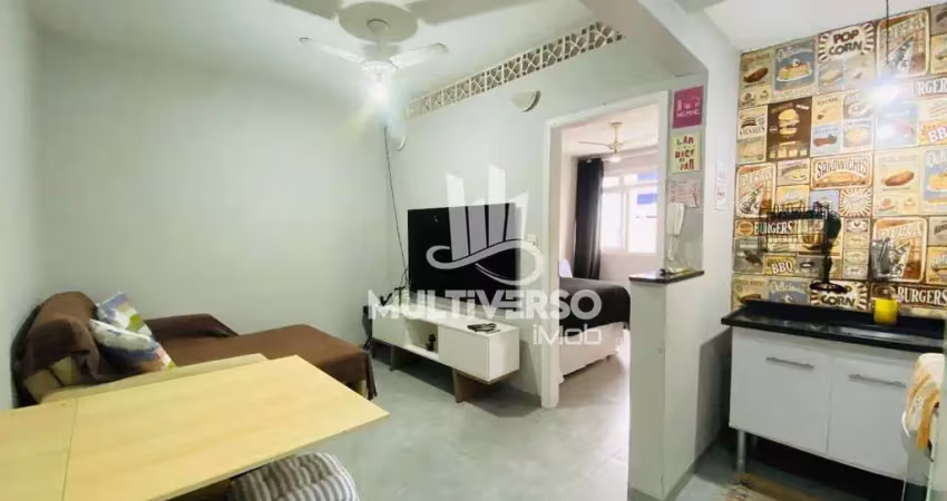 Apartamento à venda, 1 quarto no bairro embaré em santos