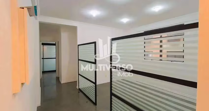 Sala comercial para aluguel, no bairro aparecida em santos