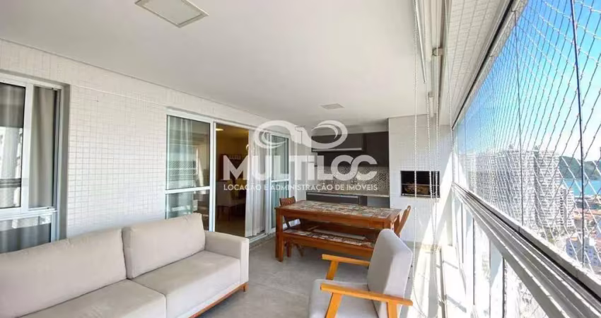 Apartamento para aluguel, 3 quartos no bairro ponta da praia em santos