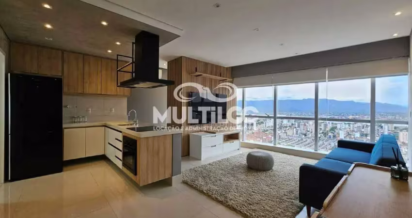 Apartamento para aluguel, 1 quarto no bairro aparecida em santos
