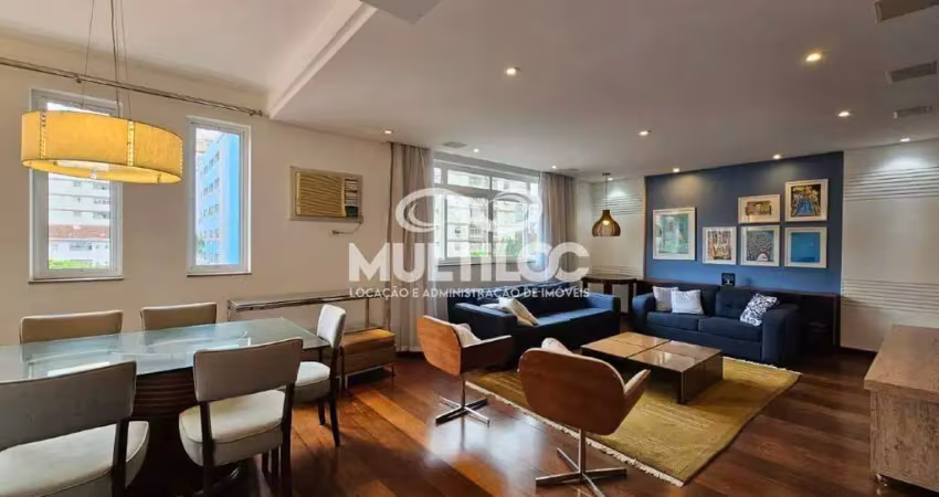 Apartamento para aluguel, 3 quartos no bairro gonzaga em santos