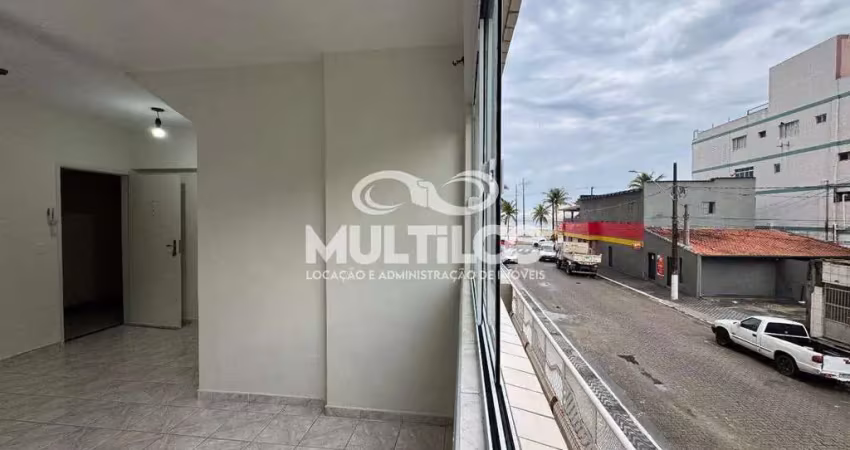 Apartamento 1 quarto com vista para o mar – guilhermina, praia grande