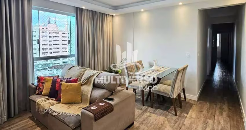 Apartamento à venda, 3 quartos no bairro campo grande em santos
