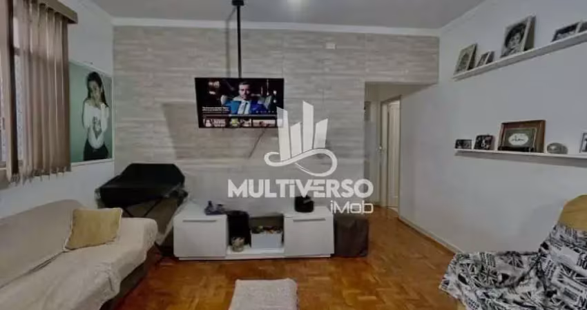 Apartamento 02 dormitórios com vaga coletiva na encruzilhada - santos