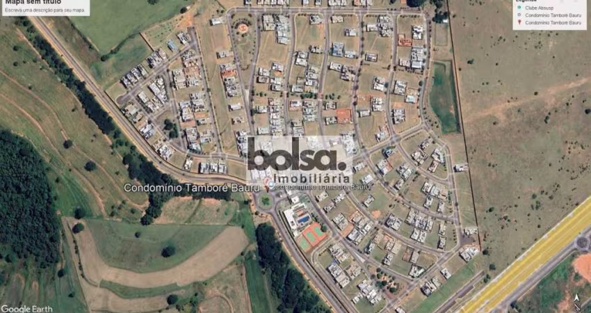 Terreno para venda com 379 m² em CONDOMÍNIO TAMBORÉ, Bauru - SP
