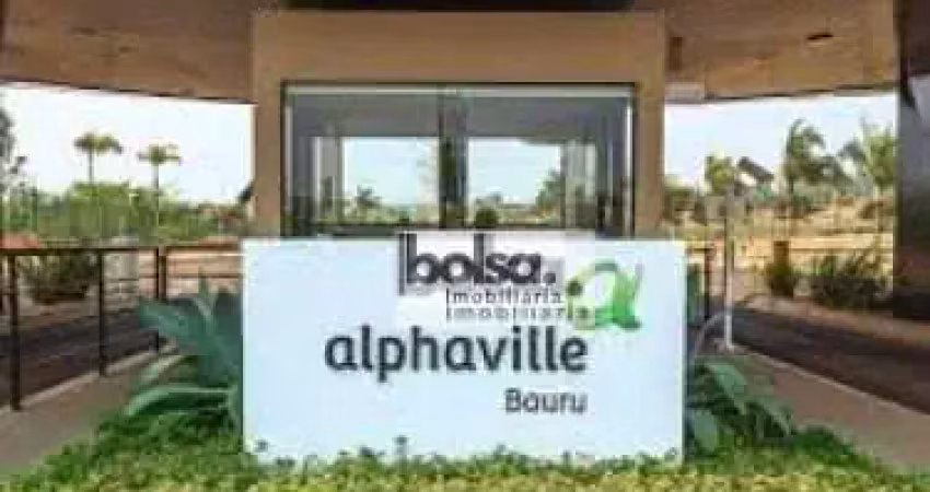 Terreno para venda com 495 m² em alphaville, bauru - sp