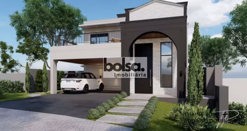 Casa estilo comtemporânea, cond alphaville , bauru - sp