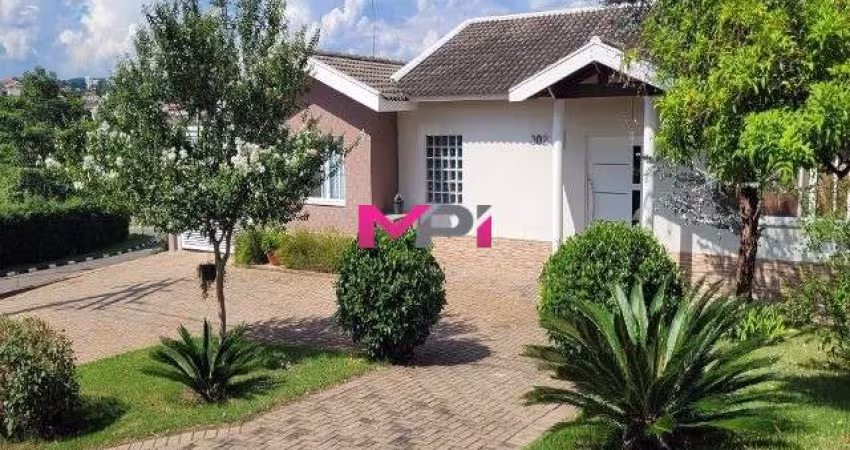 CASA TÉRREA A VENDA NO CONDOMÍNIO RESIDENCIAL DOS LAGOS - JARDIM PRIMAVERA - JUNDIAÍ/SP. 324 metros.