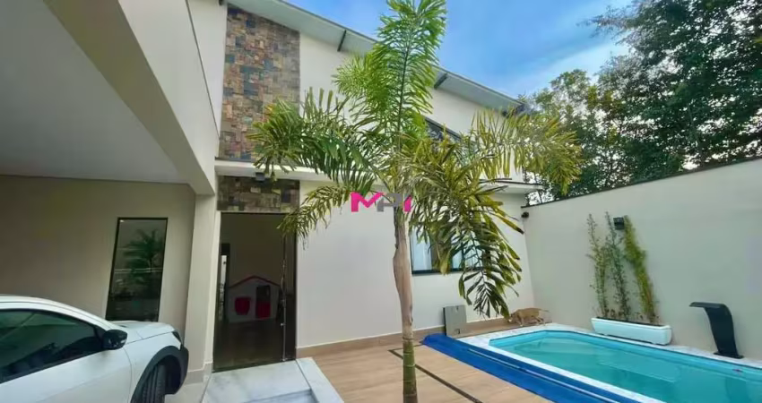 Casa térrea 3 suítes com piscina no bairro do medeiros jundiaí sp