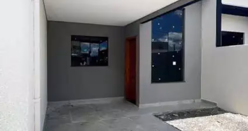 Casa geminada nova com 2 quartos (1 suíte) - jd maria luiza