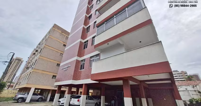 Vendo apartamento com 3 quartos + dce, varanda, elevador, aldeota