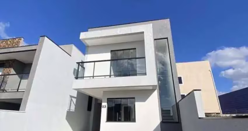 Sobrado para venda em são josé dos pinhais, costeira, 3 dormitórios, 1 suíte, 2 banheiros, 2 vagas