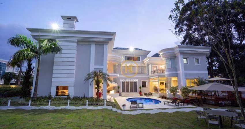 Casa com 4 quartos à venda, 1200 m² por R$ 19.000.000 - Tamboré 03 - Santana de Parnaíba-Tambore-Alphaville Barueri/SP