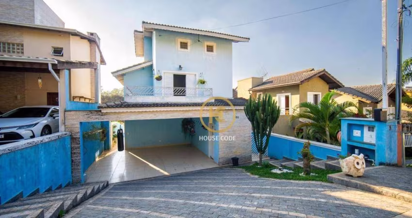 Casa com 3 dormitórios por R$ 860.000 - Granja Viana - Carapicuíba/SP Fazendinha Cotia