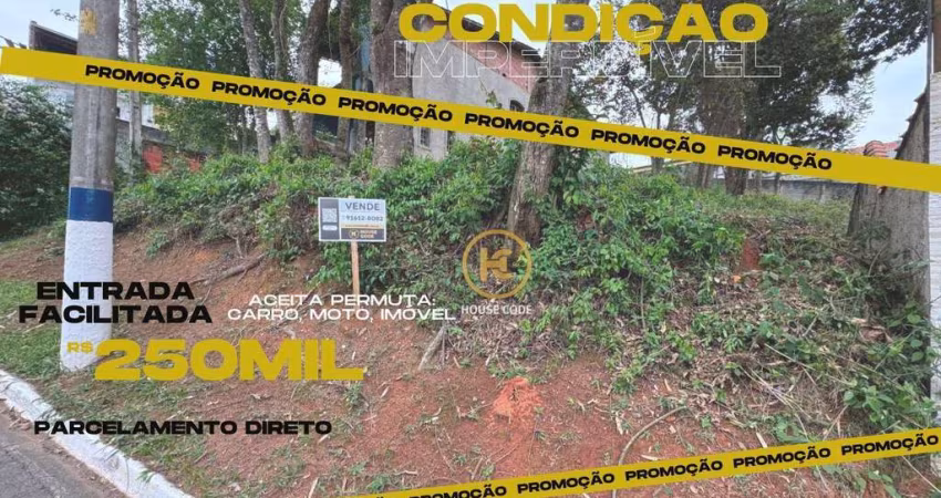 Terreno à venda, 465 m² por R$ 250.000 - Nova Paulista - Jandira/SP Parque Nova Jandira
